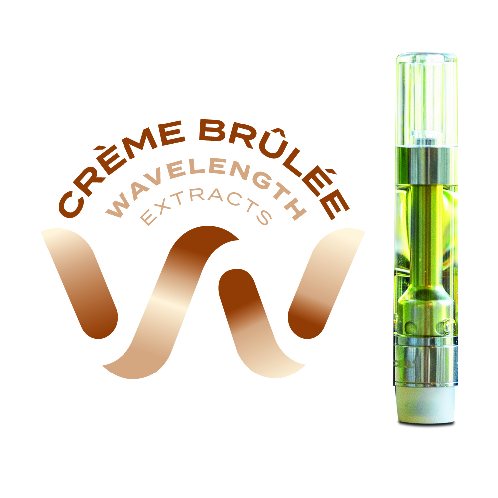 Creme Brulee is the newest Wavelength vape cart at The Source. With terpenes like myrcene and linalool, users can expect a peaceful & relaxed high.