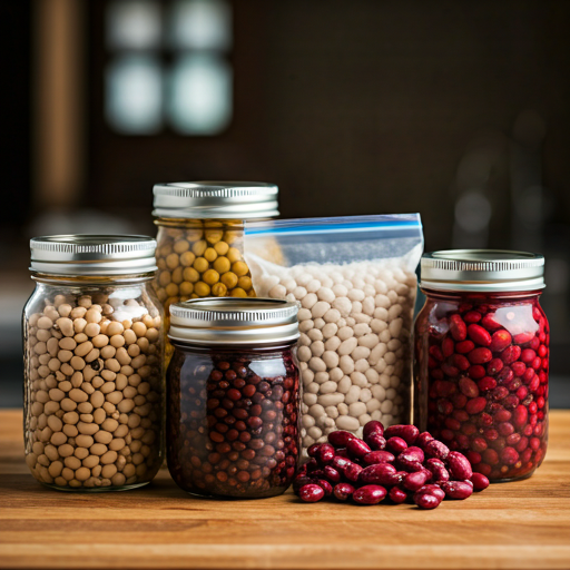 Storing Your Harvested Beans for Later Use