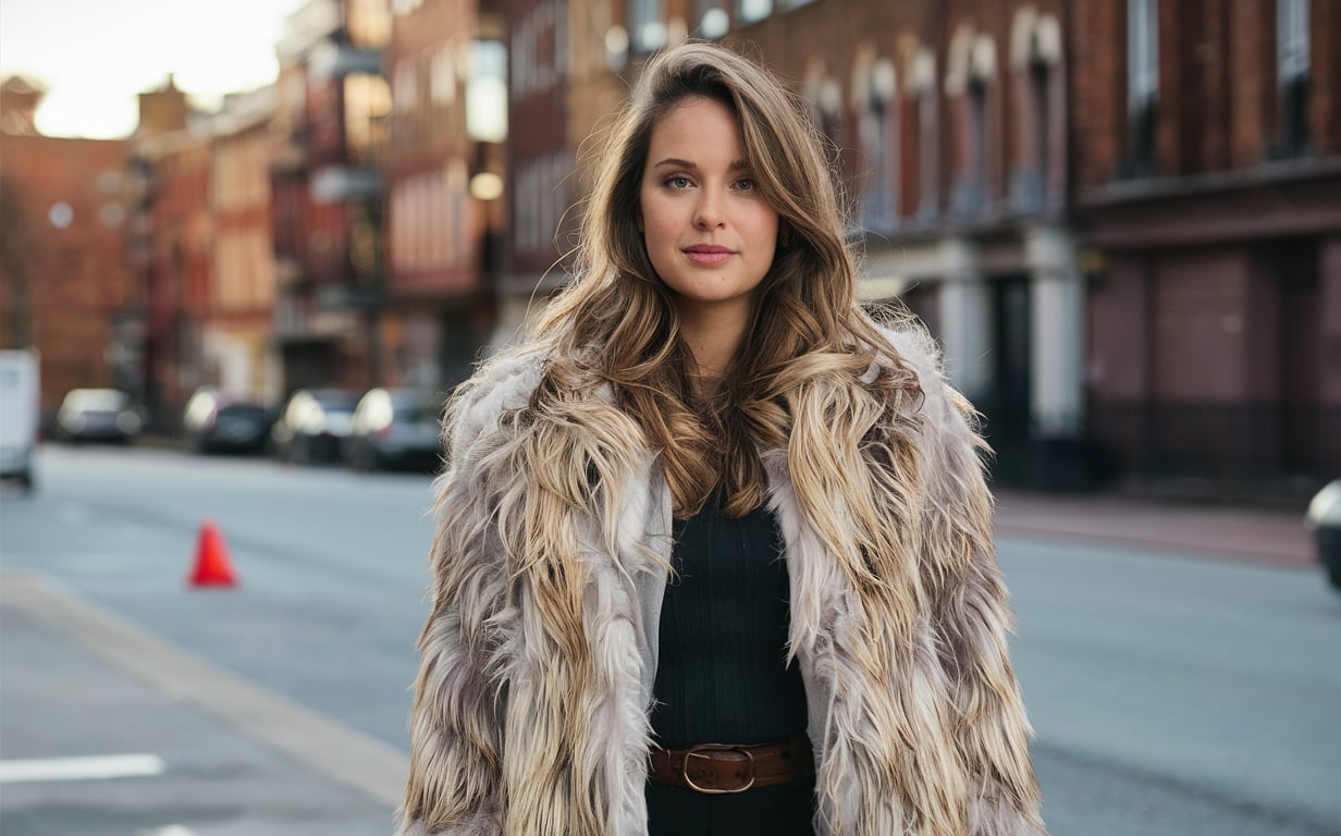 Faux Fur Coat