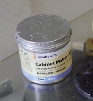 Gilly's Cabinet Makers Wax for adding a silk sheen.