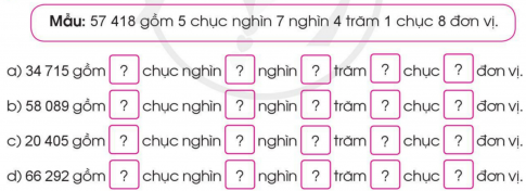 BÀI 5. CÁC SỐ TRONG PHẠM VI 100 000 (TIẾP THEO)