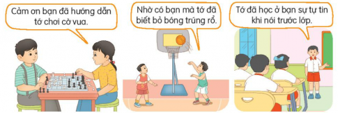 BÀI 9. LỜI KÊU GỌI TOÀN DÂN TẬP THỂ DỤCKHỞI ĐỘNGCâu hỏi: Em cảm thấy thế nào sau khi tham gia một hoạt động thể thao?Giải nhanh:Thoải mái, vẻ vẻ, năng động hơn.Đoàn kết với mọi người hơn.Sức khỏe được cải thiện.ĐỌCCâu 1:  Bác Hồ đã khẳng định sức khoẻ cần thiết thế nào trong xây dựng và bảo vệ đất nước?Giải nhanh:Việc gì cũng cần có sức khoẻ mới làm thành công.Mỗi một người dân yếu ớt tức là cả nước yếu ớt, mỗi một người dân khoẻ mạnh là cả nước khoẻ mạnh.Câu 2: Để có sức khoẻ, mỗi người dân cần làm gì?Giải nhanh:Luyện tập thể dục, bồi bổ sức khỏe.Câu 3: Câu nào trong bài cho thấy tấm gương tập thể dục của Bác?Giải nhanh: “Tự tôi ngày nào tôi cũng tập”Câu 4: Tìm ý tương ứng với mỗi đoạn trong bài.Giải nhanh:Đoạn 1: Sự cần thiết của sức khoẻ.Đoạn 2: Lợi ích của tập thể dục. Đoạn 3: Kêu gọi toàn dân tập thể dục. NÓI VÀ NGHEHọc từ bạnCâu 1: Kể về những điều em học được từ bạn bè.Gợi ý:Em học được điều gì từ bạn?Em học từ bạn nào?Vì sao em muốn học bạn điều đó?Giải nhanh:Em đã học được tính ngăn nắp, cẩn thận của bạn Mai - bạn cùng bàn của em.Em muốn học bạn điều đó vì:Ngăn nắp, cẩn thận là một thói quen rất cần thiết và quan trọng trong cuộc sống của mỗi người.Giúp chúng ta quản lí đồ đạc tốt hơn, tránh thất lạc gây lãng phí.Câu 2: Khi học được điều hay từ bạn, em cảm thấy thế nào?Giải nhanh: Em cảm thấy rất vui, thích thú và hào hứng khi mình có thêm một điều mới, một kinh nghiệm trong cuộc sống cũng như trong học tập. VIẾTCâu 1: Nghe - viết: Lời kêu gọi toàn dân tập thể dục (từ đầu đến người yêu nước).Giải nhanh: HS tự thực hiện vào vở.Câu 2: Làm bài tập a hoặc b.a. Chọn l hoặc n thay cho ô vuông.∎i ti sắc tím∎ăm cánh ∎ưu liBông ∎ựu thắp ∎ửaĐỏ hoa ngày hè.  Mành mành buông đỏNhư bánh pháo hồngMùa hoa liễu ∎ởMùa hoa ∎ộc vừng. Trắng muốt trắng muốtNhư chùm pháo hoa∎à bông hoa nángDựng ô trước nhà(Nguyễn Khắc Hào)b. Chọn dấu hỏi hoặc dấu ngã cho chữ in đậm.Giải nhanh: a. Chọn l hoặc n thay cho ô vuông.Li ti sắc tímNăm cánh lưu liBông lựu thắp lửaĐỏ hoa ngày hè.  Mành mành buông đỏNhư bánh pháo hồngMùa hoa liễu nởMùa hoa lộc vừng. Trắng muốt trắng muốtNhư chùm pháo hoaLà bông hoa nángDựng ô trước nhà(Nguyễn Khắc Hào)b. Chọn dấu hỏi hoặc dấu ngã:bụ bẫmkhỏe khoắnmơn mởnxối xảchập chữngphẳng phiuvẫy vùngnghĩ ngợiCâu 3: Tìm từ ngữ có tiếng bắt đầu bằng l, n (hoặc tiếng chứa dấu hỏi, dấu ngã).Giải nhanh: l: lẻ loi, lặng thinh, lục đục,...n: nâng niu, nũng nịu, né tránh,…VẬN DỤNG