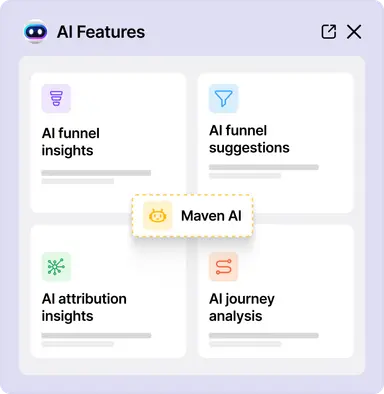 AI features of Usermaven