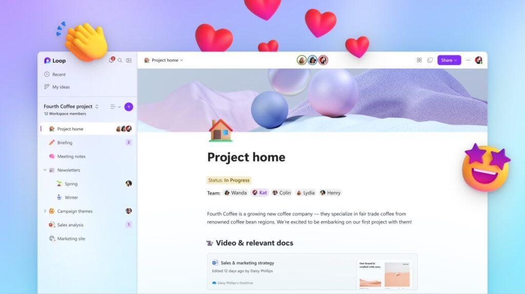 New Microsoft Loop app is built for co-creation | Microsoft 365 Blog