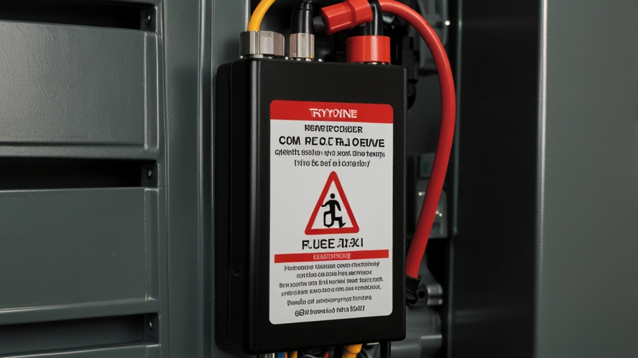 Tridyne TE-031 Low Battery Warning