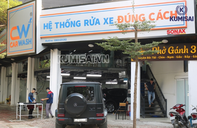 Car Wash - Hệ thống rửa xe ô tô đúng cách