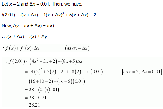 NCERT Solutions for Class 12 Maths Application of Derivatives/image179.png