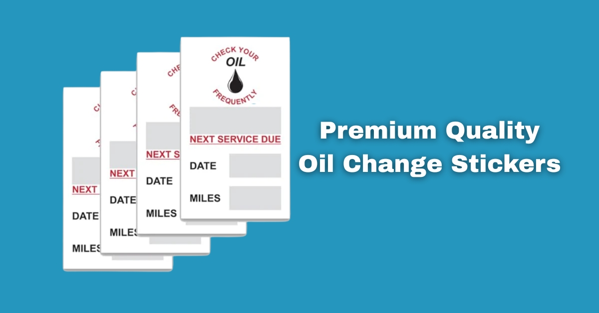 how many miles over oil change sticker
