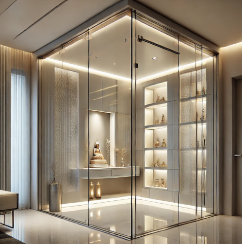 Revitalize your sacred space with innovative puja room interior design concepts.