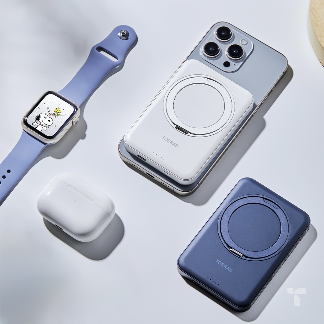 市面最強的支架磁吸行充＋伸縮線充電器：TORRAS圖拉斯再推iPhone 16手機配件！ 6
