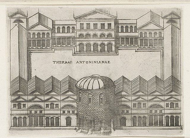 Billeder af Caracallas termer (Terme di Caracalla)
