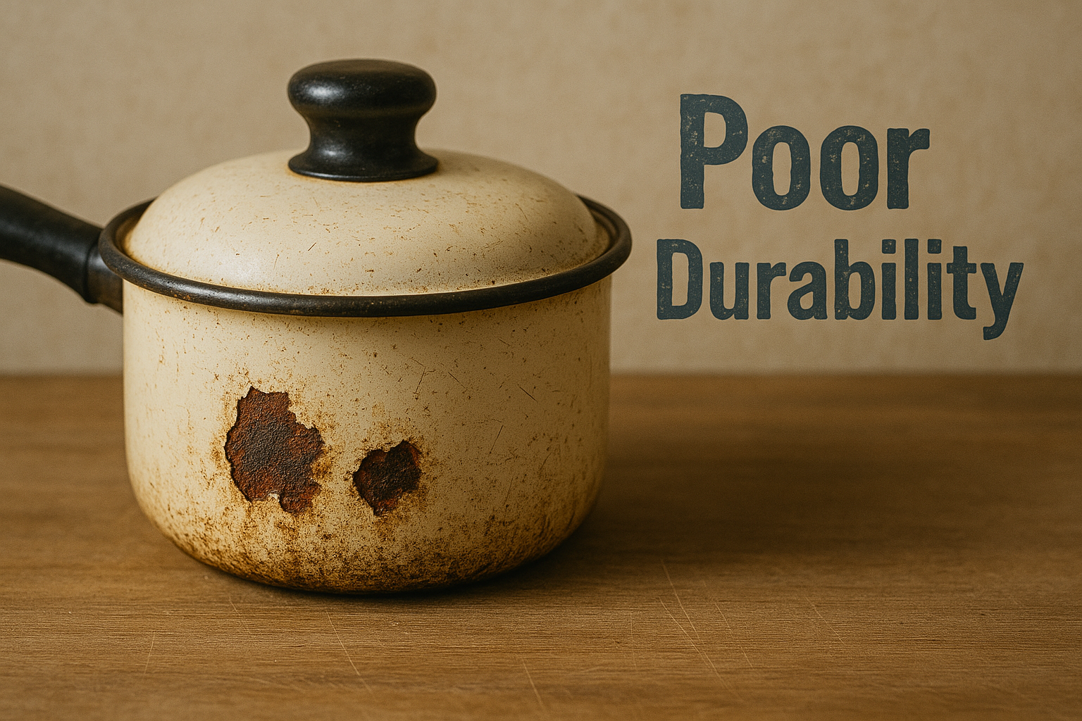 durabilitas panci enamel palsu