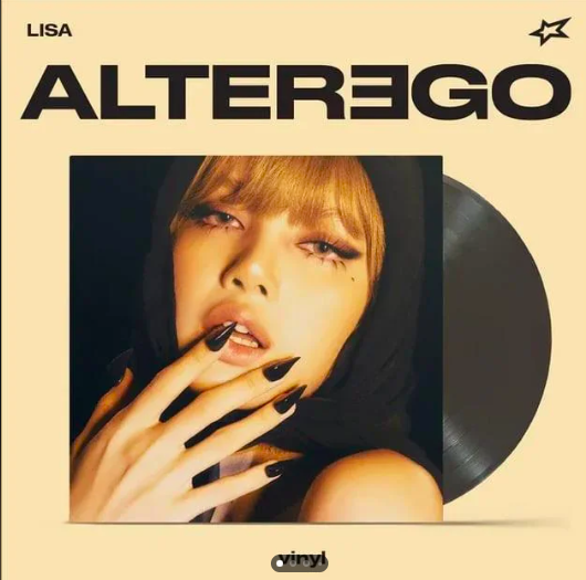 This contains an image of LISA  album ALTEREGO