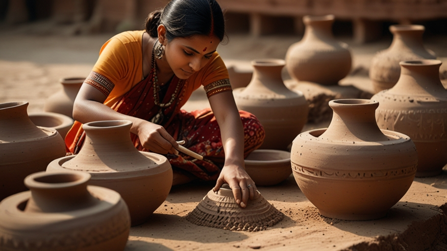 Traditional Indian Clay