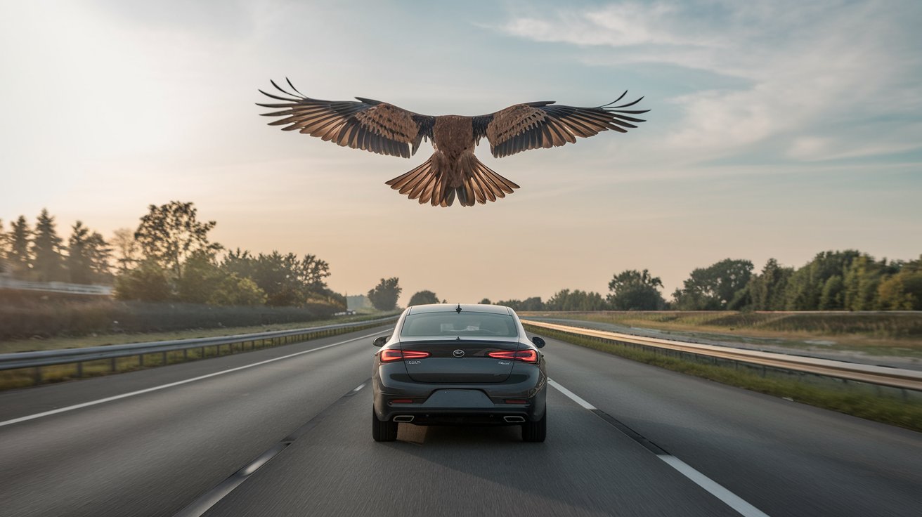 Spiritual Meanings of Birds Flying In Front Of Your Car While Driving