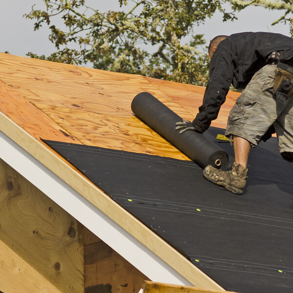 shed roof felt