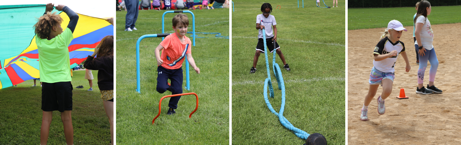 Students participating in activities