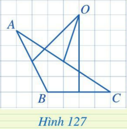 BÀI 12: TÍNH CHẤT BA ĐƯỜNG TRUNG TRỰC CỦA TAM GIÁCKhởi động Câu hỏi: Làm thế nào để xác định được vị trí cách đều ba địa điểm được minh họa trong Hình 121?Đáp án chuẩn:Giao điểm của 3 đường trung trực đi qua 3 địa điểm đóI. Đường trung trực của tam giácBài 1: Cho tam giác ABC như Hình 122. Vẽ đường trung trực d của đoạn thẳng BC.Đáp án chuẩn:Bài 2: Cho tam giác ABC cân tại A. Vẽ đường phân giác AD. Chứng minh AD cũng là đường trung trực của tam giác đó.Đáp án chuẩn:AD vừa là đường trung trực của tam giác đó.II. Tính chất ba đường trung trực của tam giácBài 1: Trong hình 127, điểm O có phải là giao điểm 3 đường trung trực của tam giác ABC không?Đáp án chuẩn:CóBài 2: Quan sát các đường trung trực của tam giác ABC (Hình 126) cho biết ba đường trung trực đó có cùng đi qua 1 điểm hay không?Đáp án chuẩn:CóIII. Bài tập