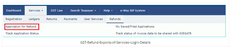 GST Refund – Exports of Services