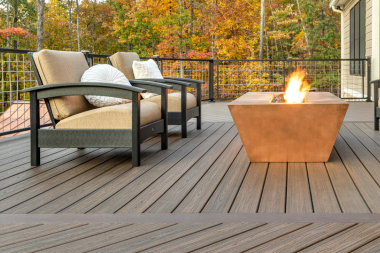 elevating your outdoor living top trex furniture choices sofas with fire pit custom built michigan