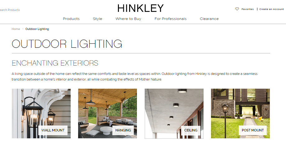 Hinkley Lighting