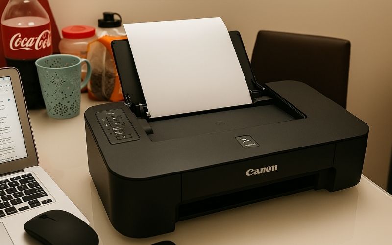 Cách in ấn trên máy in Canon TS207