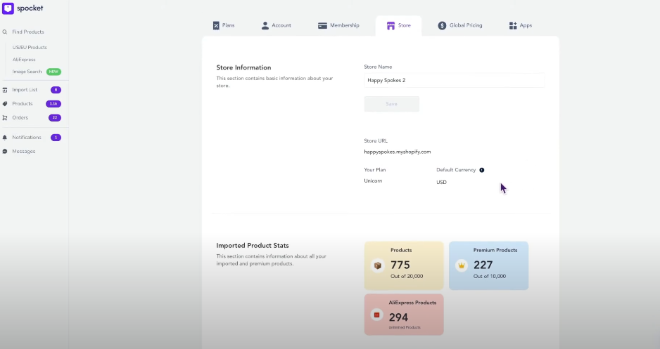 Managing Store Information and Branded Invoices-axiabits