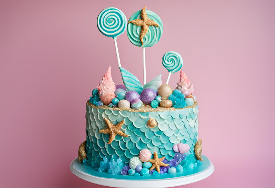 3. Lollipop Cake