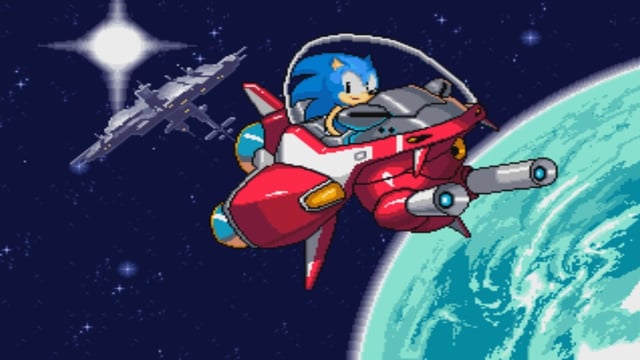 r/SonicTheHedgehog - remember when sonic went into fucking space with a spaceship