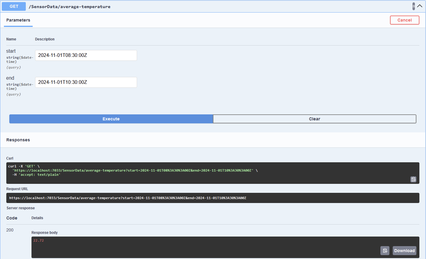 IoT Sensor Data Management System with MongoDB and .NET