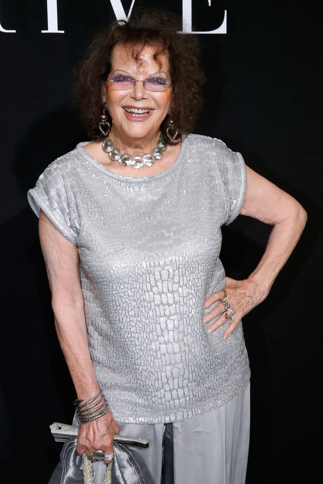 Claudia Cardinale attends the Giorgio Armani Prive show on July 7, 2015, in Paris, France. | Source: Getty Images