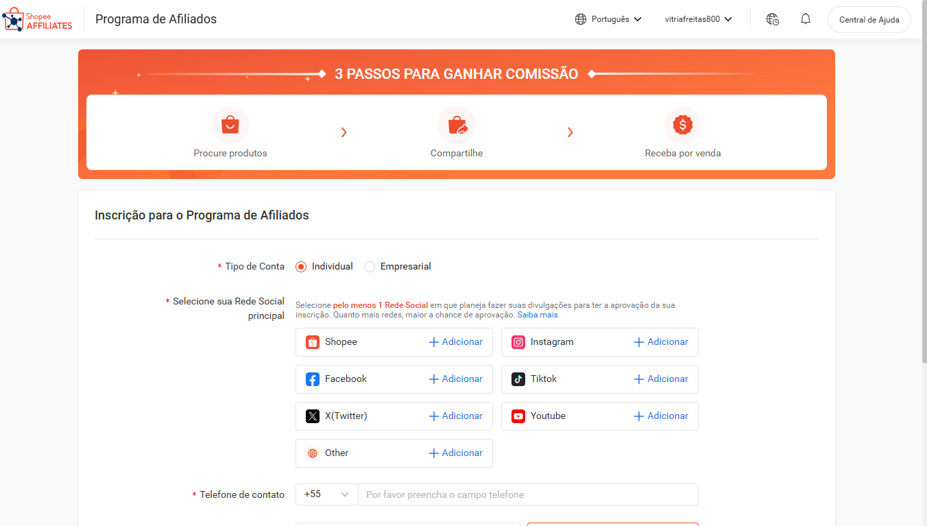 afiliados shopee
