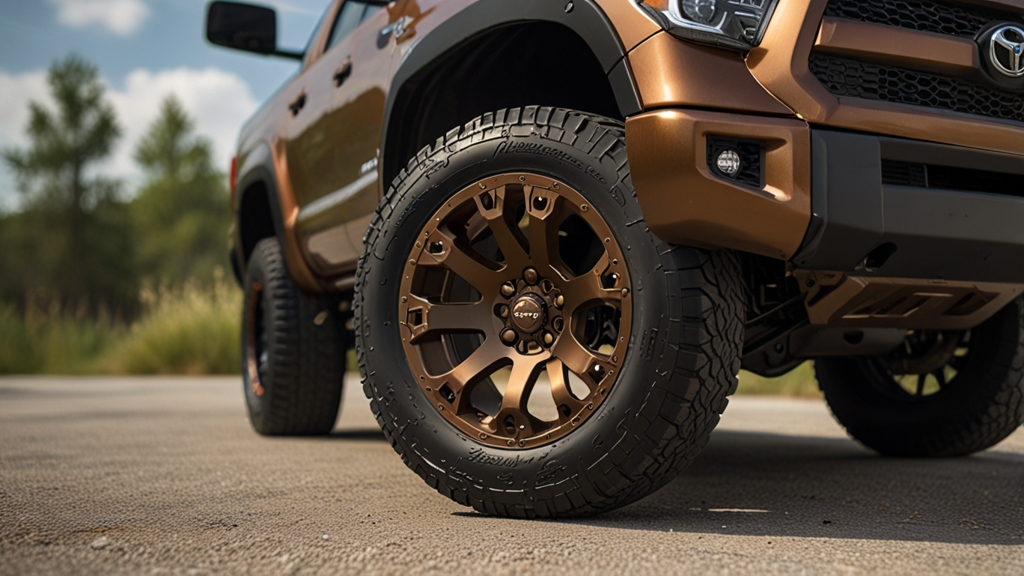 Fuel Rebel Bronze 22x10 Toyota Tundra 2018 Wheels