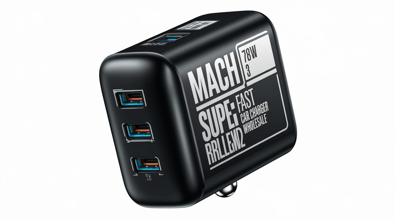  March 3 78W Super Fast Triple Car Charger Wholesale