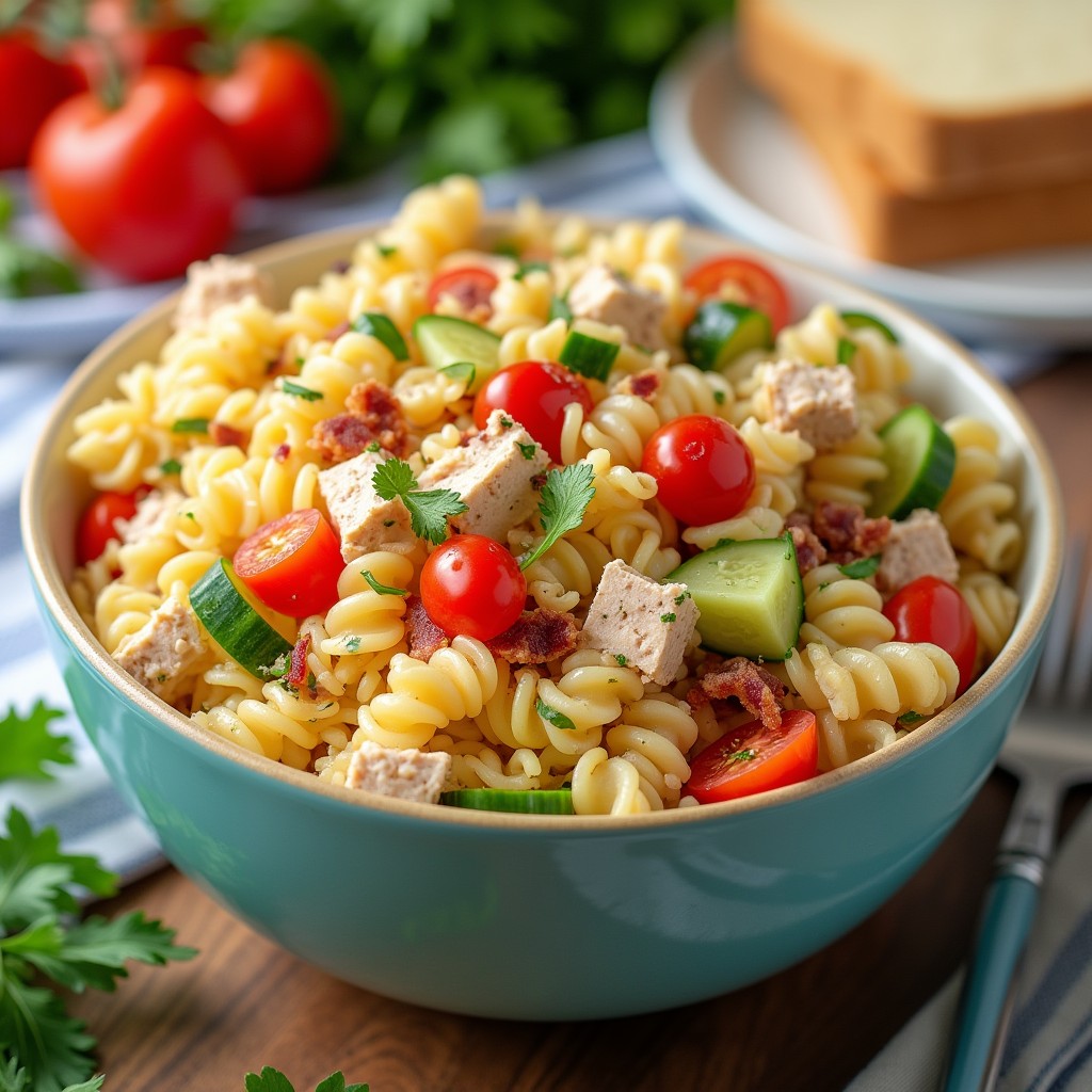 Club Sandwich Pasta Salad