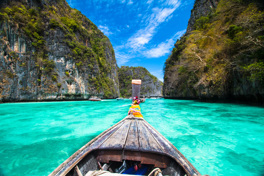 Boat trip in Phuket, Thailand