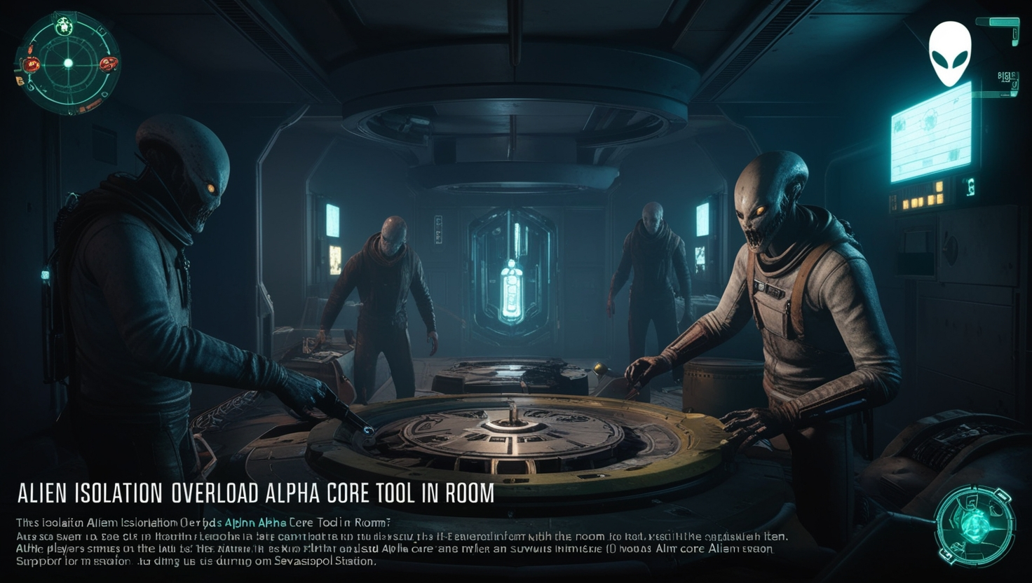 alien isolation overload alpha core tool in room
