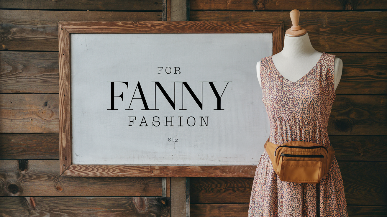 Fanny Fashion Size Chart
