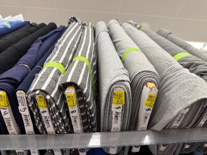 A group of folded clothes in a rack

AI-generated content may be incorrect.