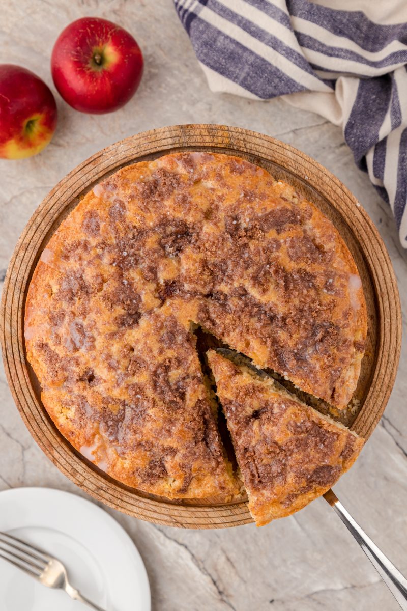 Apple cake.