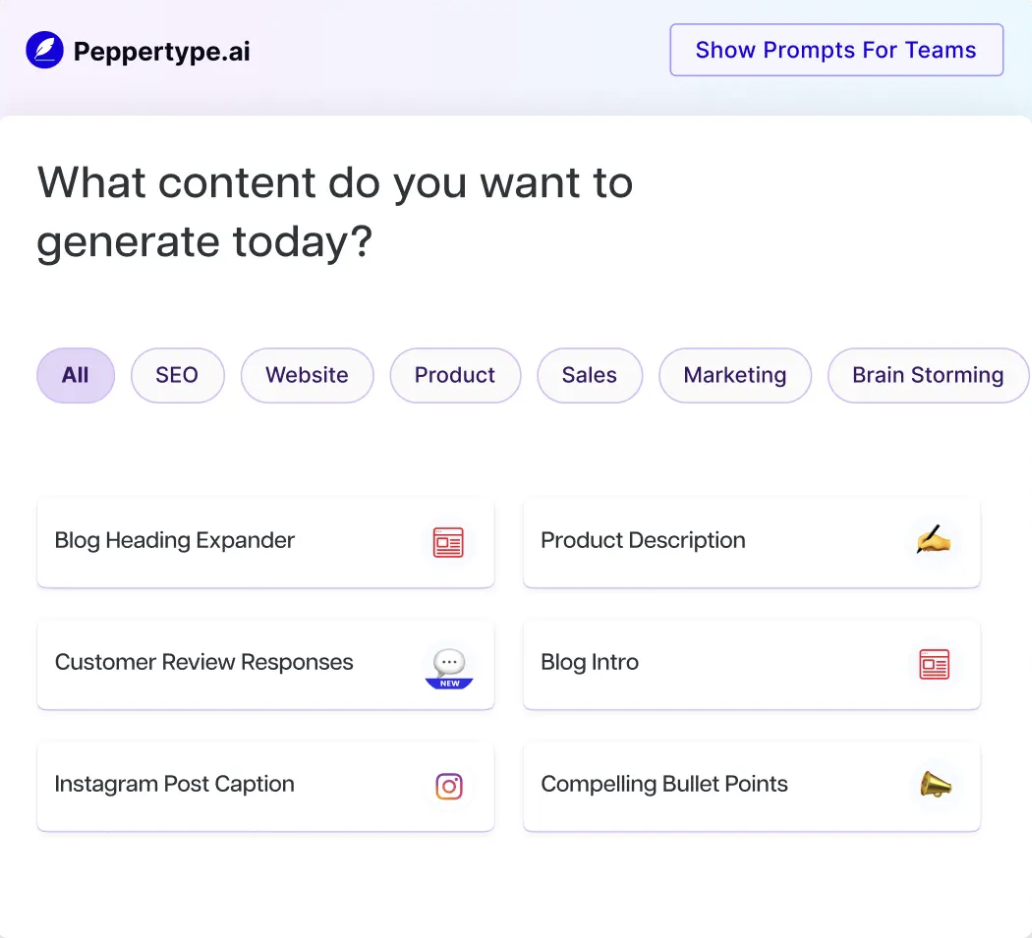 ai social media management tool from pepper content