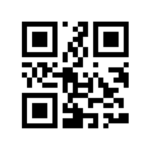 Example of a typical QR code