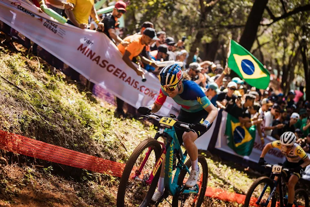 Copa do Mundo UCI de Mountain Bike em Araxá 2024 (Foto: Reprodução)