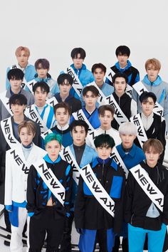 This contains an image of  NCT members standing next to each other