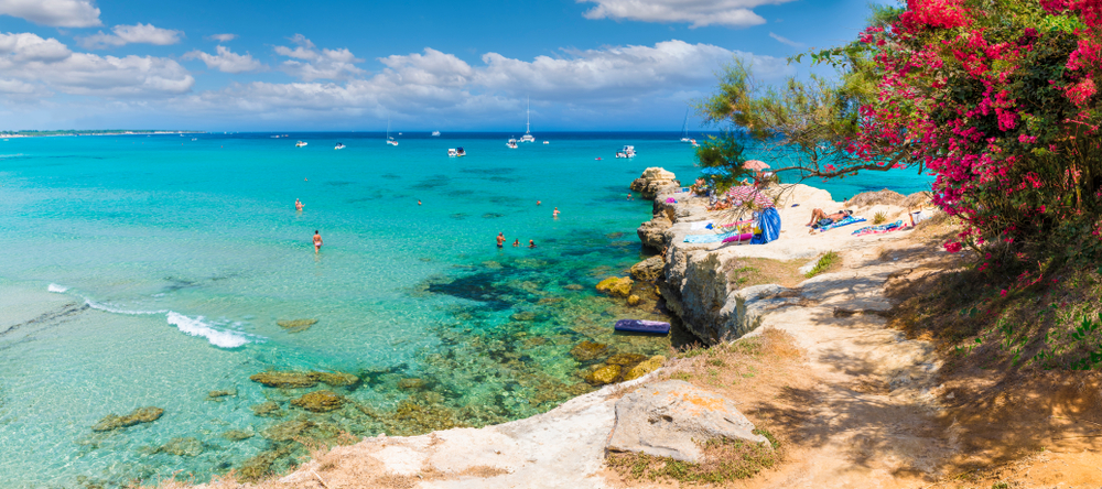 italy travel Otranto Beach