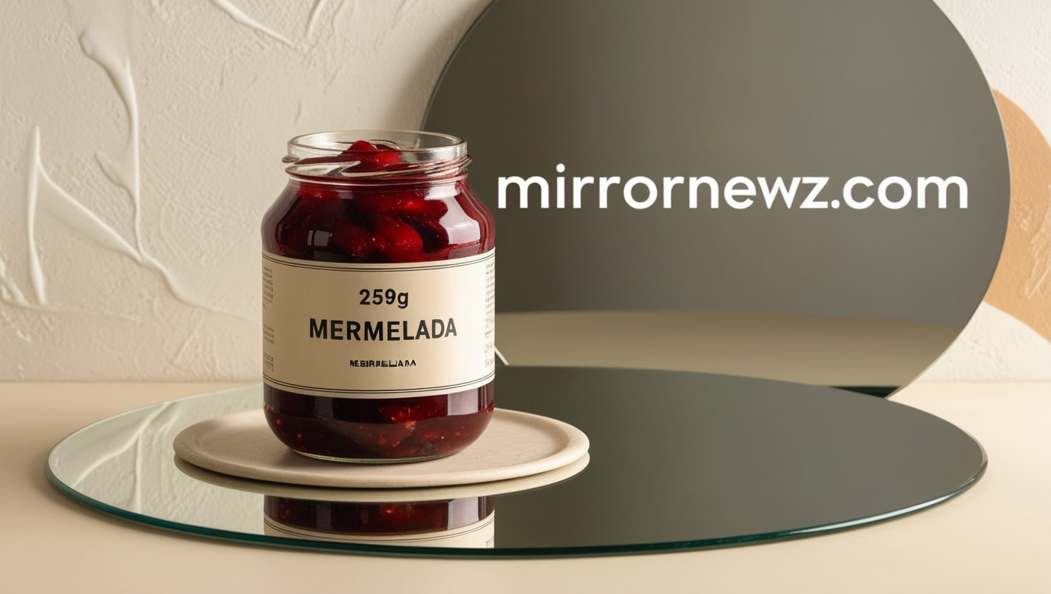 frasco de 259 g mermelada