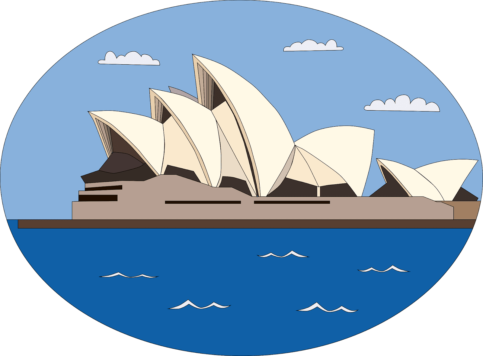 Sydney Opera House clipart. Free download transparent .PNG | Creazilla