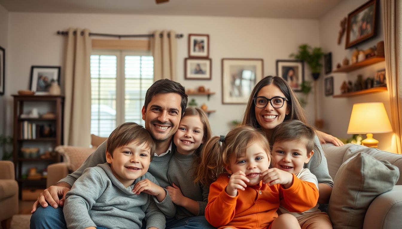 Don Wasek and his family