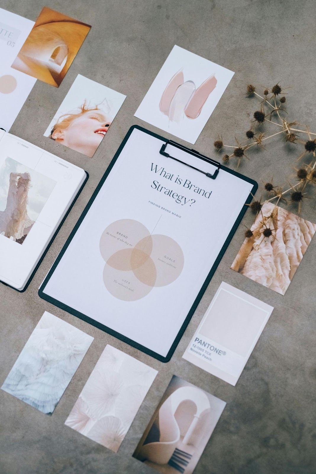 Marketing mood board