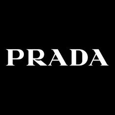 This contains the logo for prada 